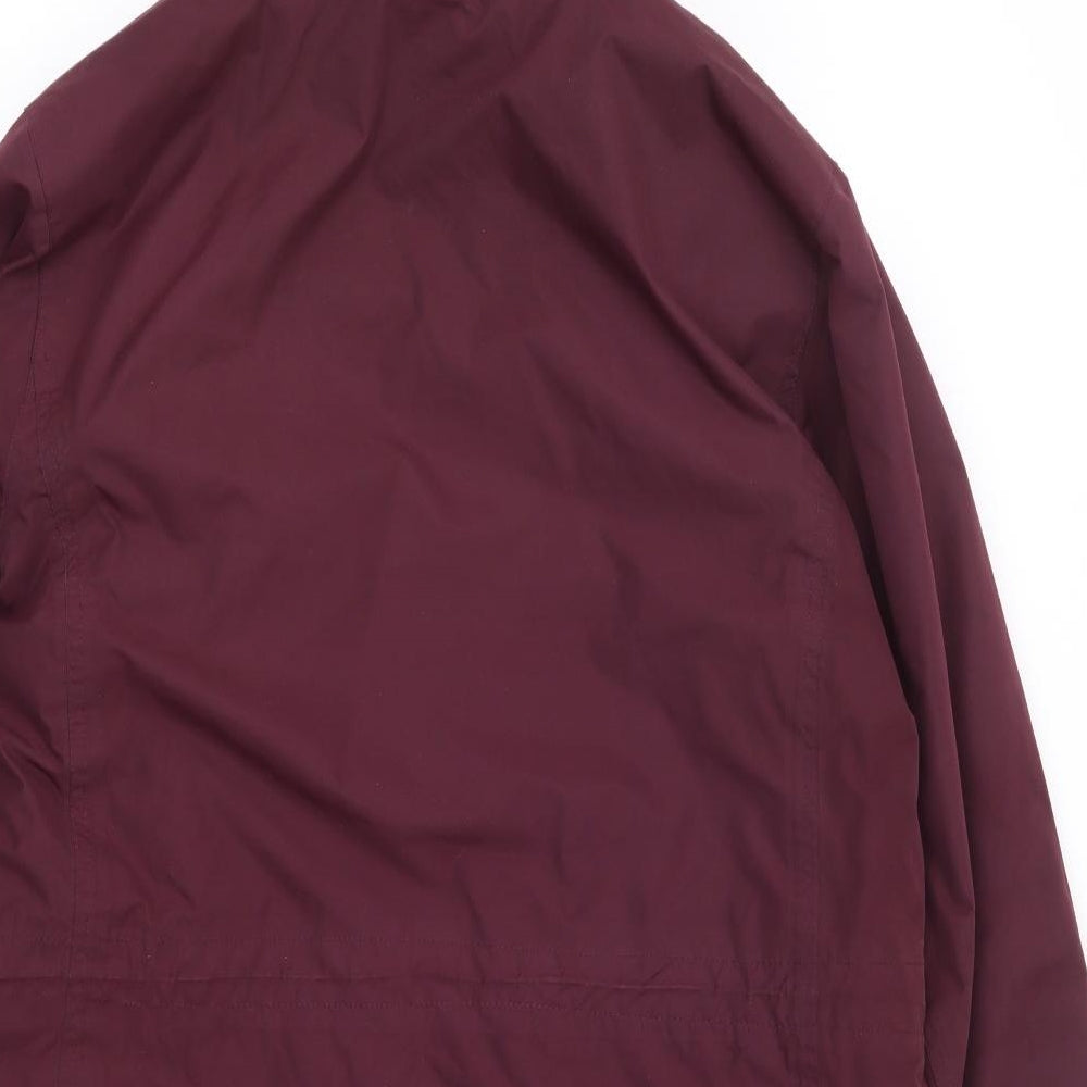 Regatta Womens Purple Rain Coat Coat Size 20 Zip