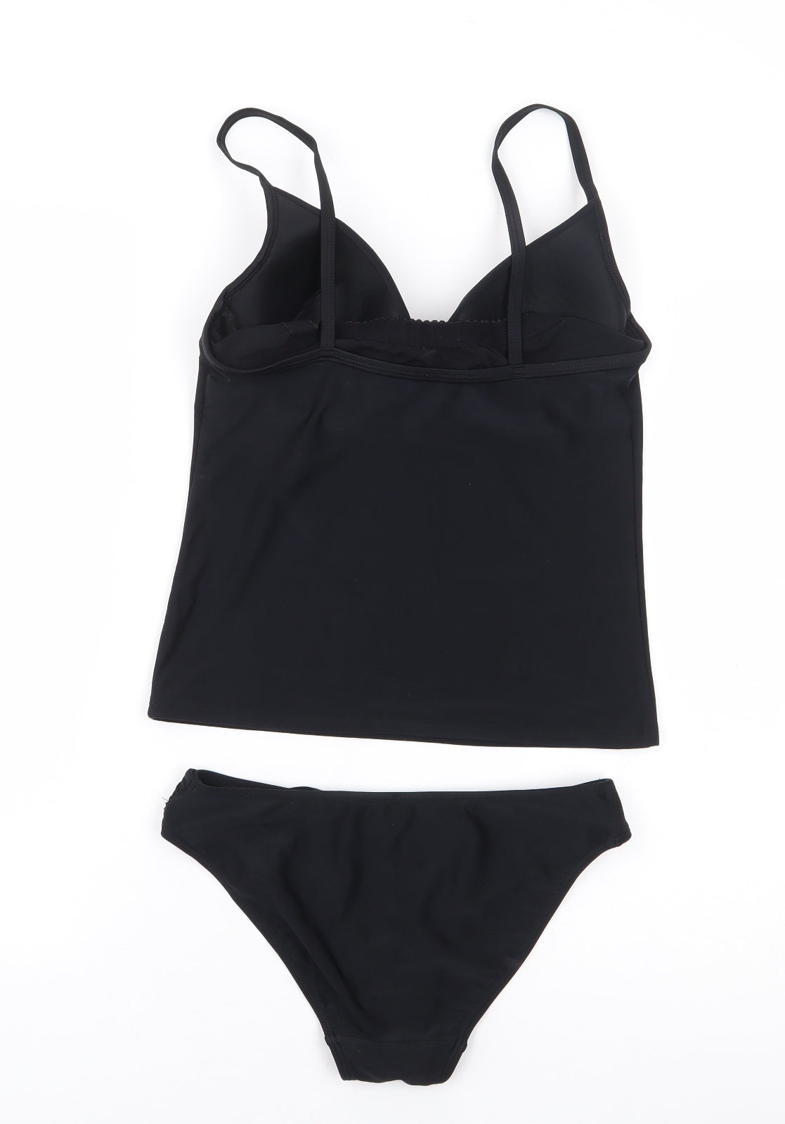 NEXT Womens Black Nylon Tankini Size 12
