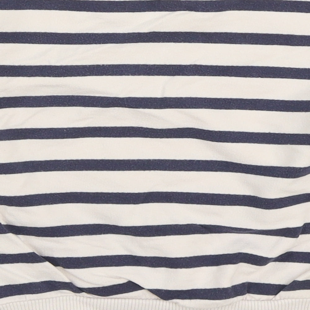 NEXT Baby Blue Striped 100% Cotton Pullover Jumper Size 18-24 Months Pullover - Dog