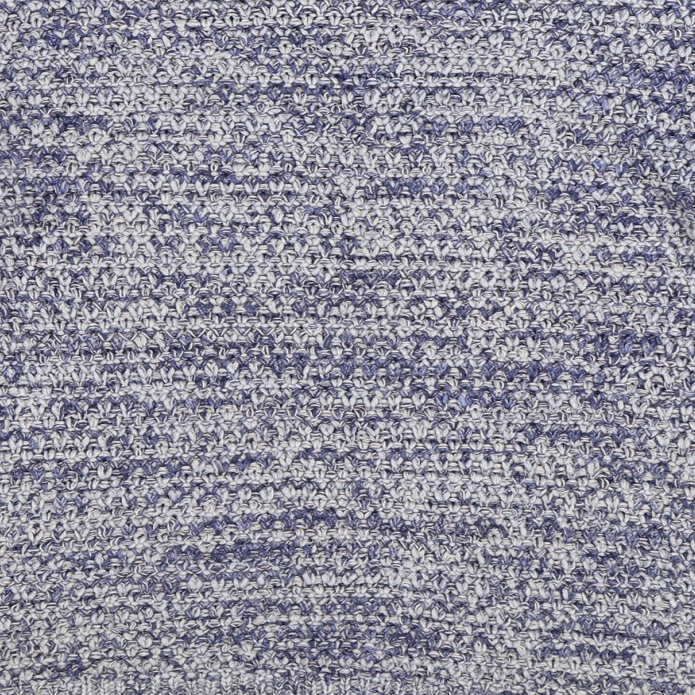 Hilfiger Denim Mens Blue Round Neck Cotton Pullover Jumper Size S