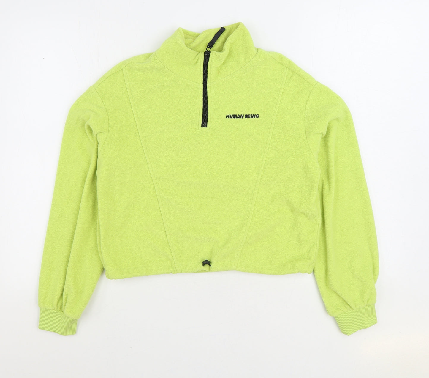 H&M Womens Green Jacket Size XS Zip - Human Being