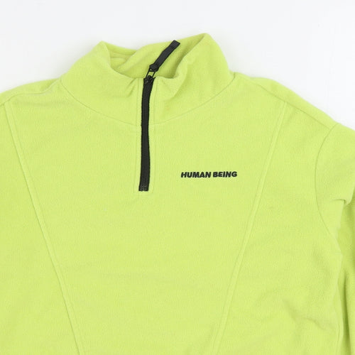 H&M Womens Green Jacket Size XS Zip - Human Being