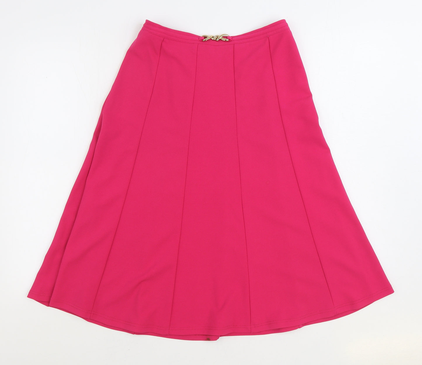 Gerard Womens Pink Polyester A-Line Skirt Size 10