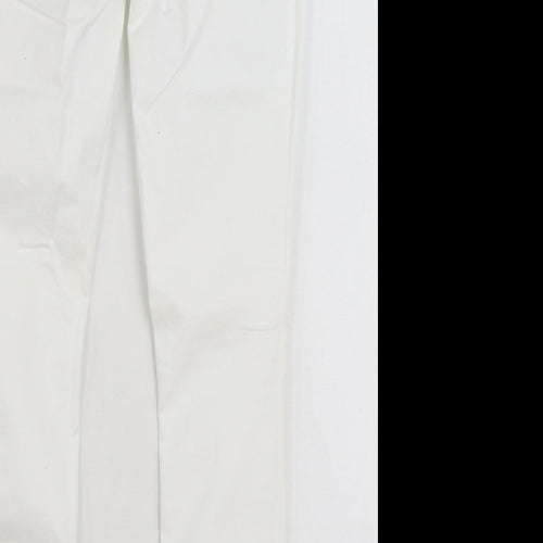 Old Navy Womens White Cotton Skinny Jeans Size 30 in L29 in Regular Zip