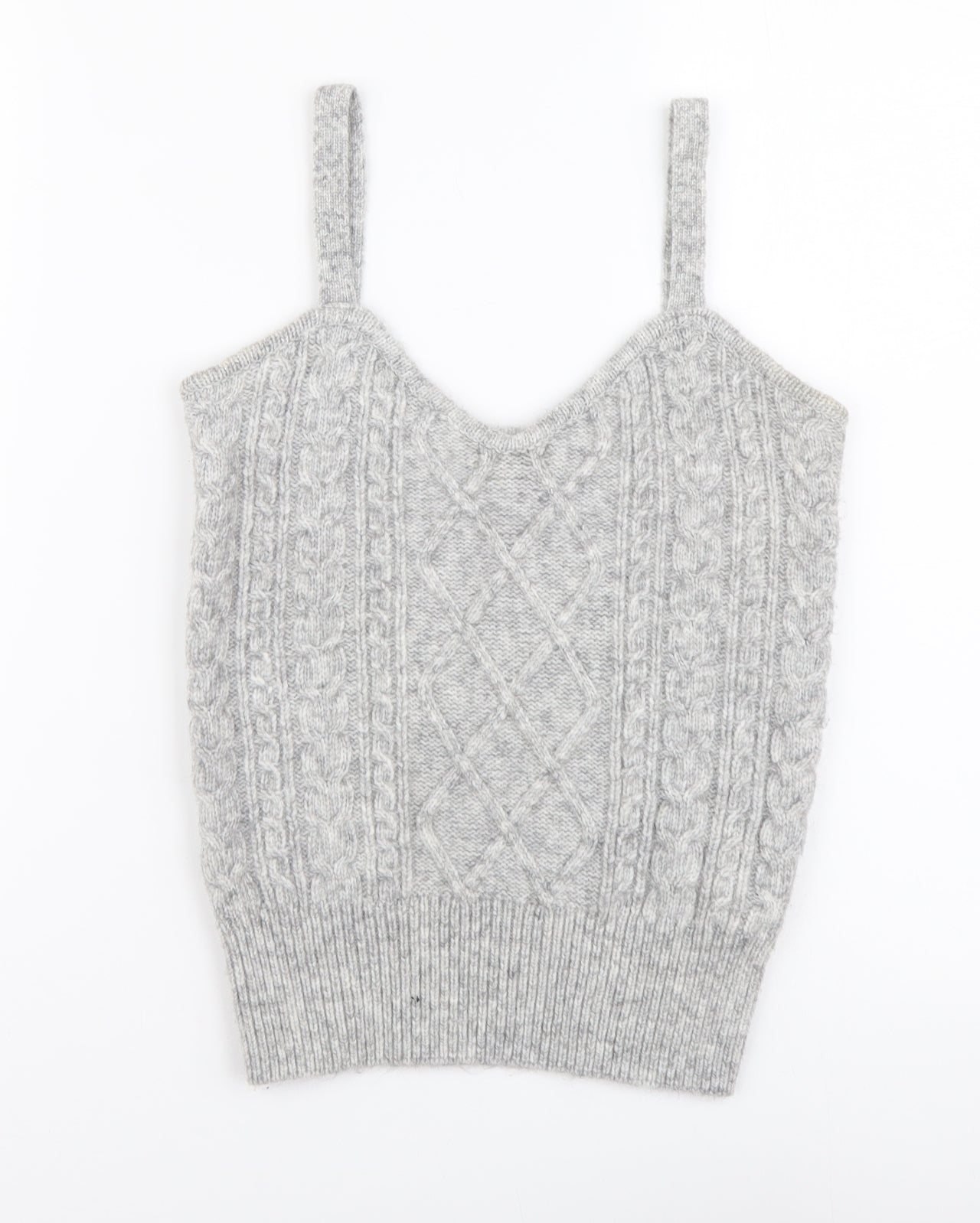 Primark Womens Grey Polyester Basic Tank Size XS Sweetheart