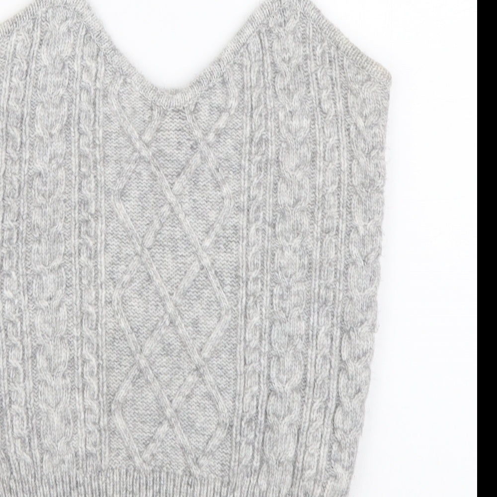 Primark Womens Grey Polyester Basic Tank Size XS Sweetheart