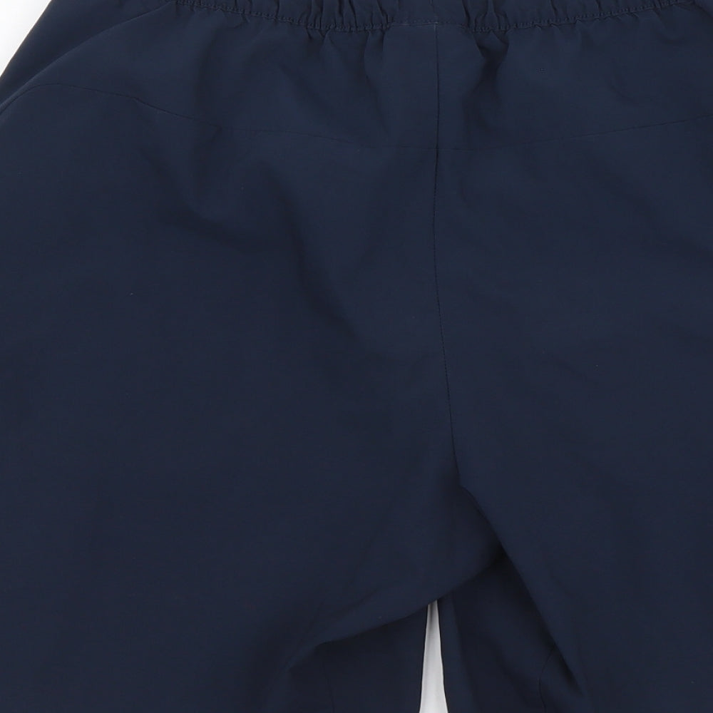 Under armour Mens Blue Polyester Sweat Shorts Size M L9 in Regular Drawstring