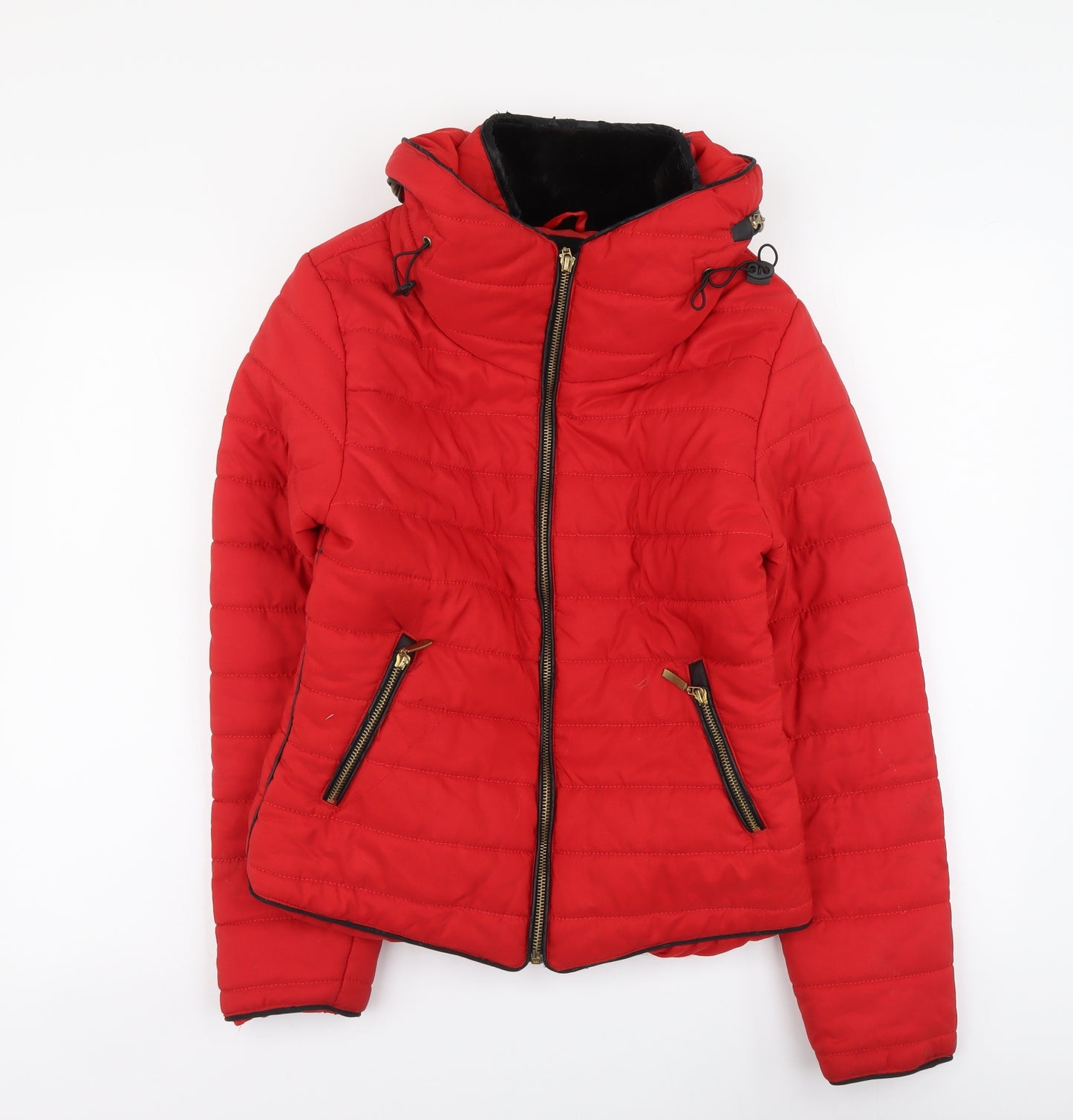 Rising Womens Red Jacket Size M Zip