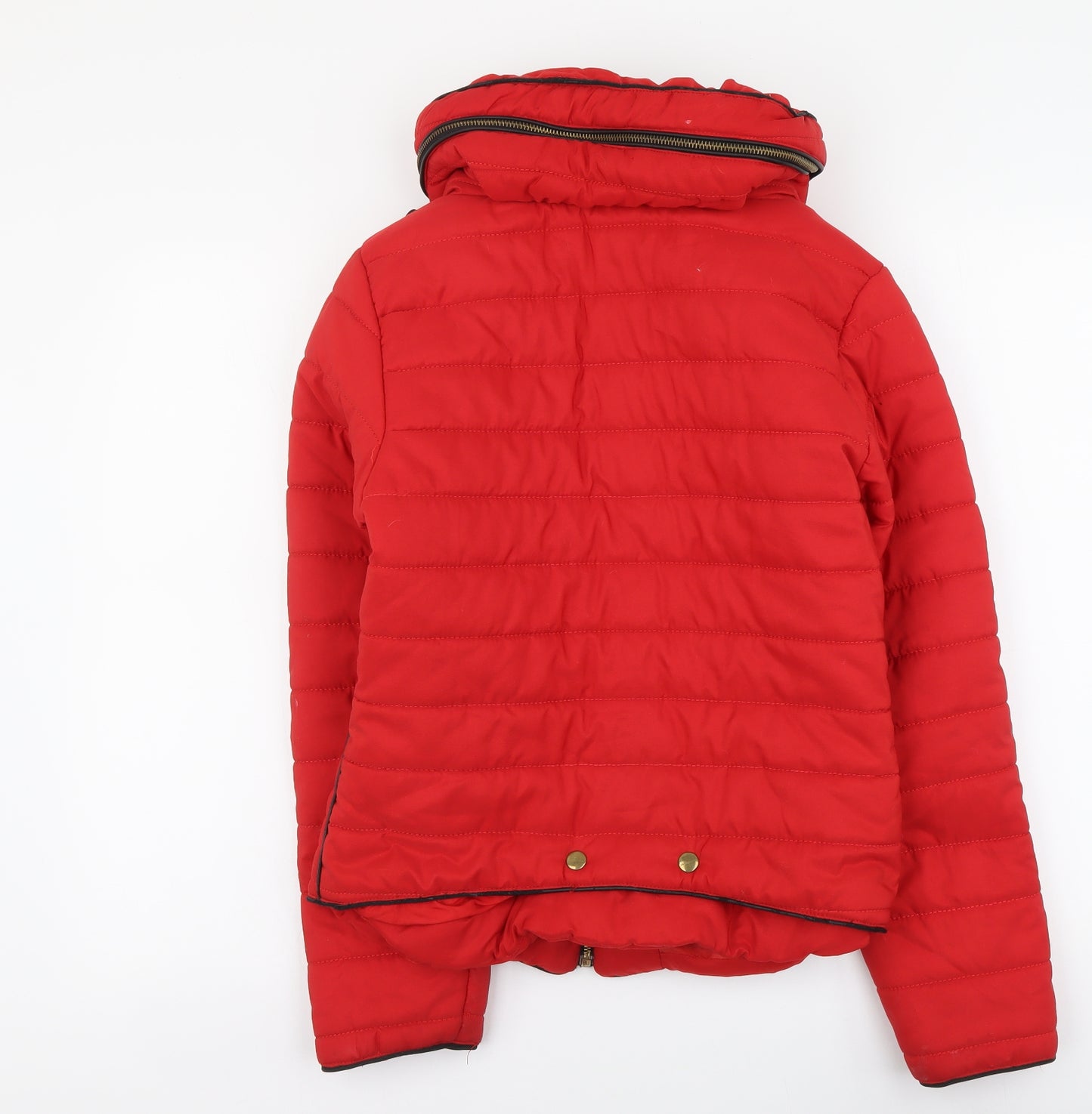 Rising Womens Red Jacket Size M Zip