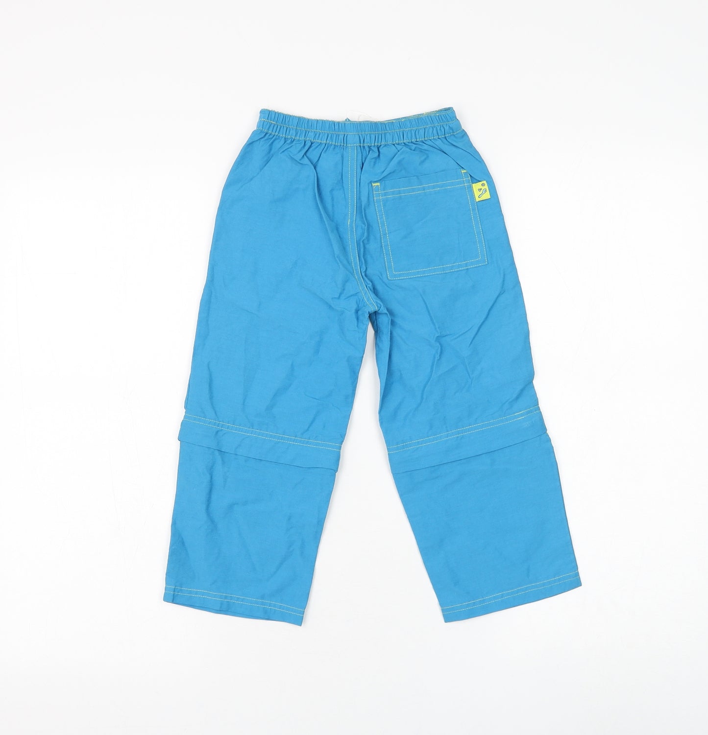 Boots Boys Blue Cotton Rain Trousers Trousers Size 2-3 Years Regular Pullover