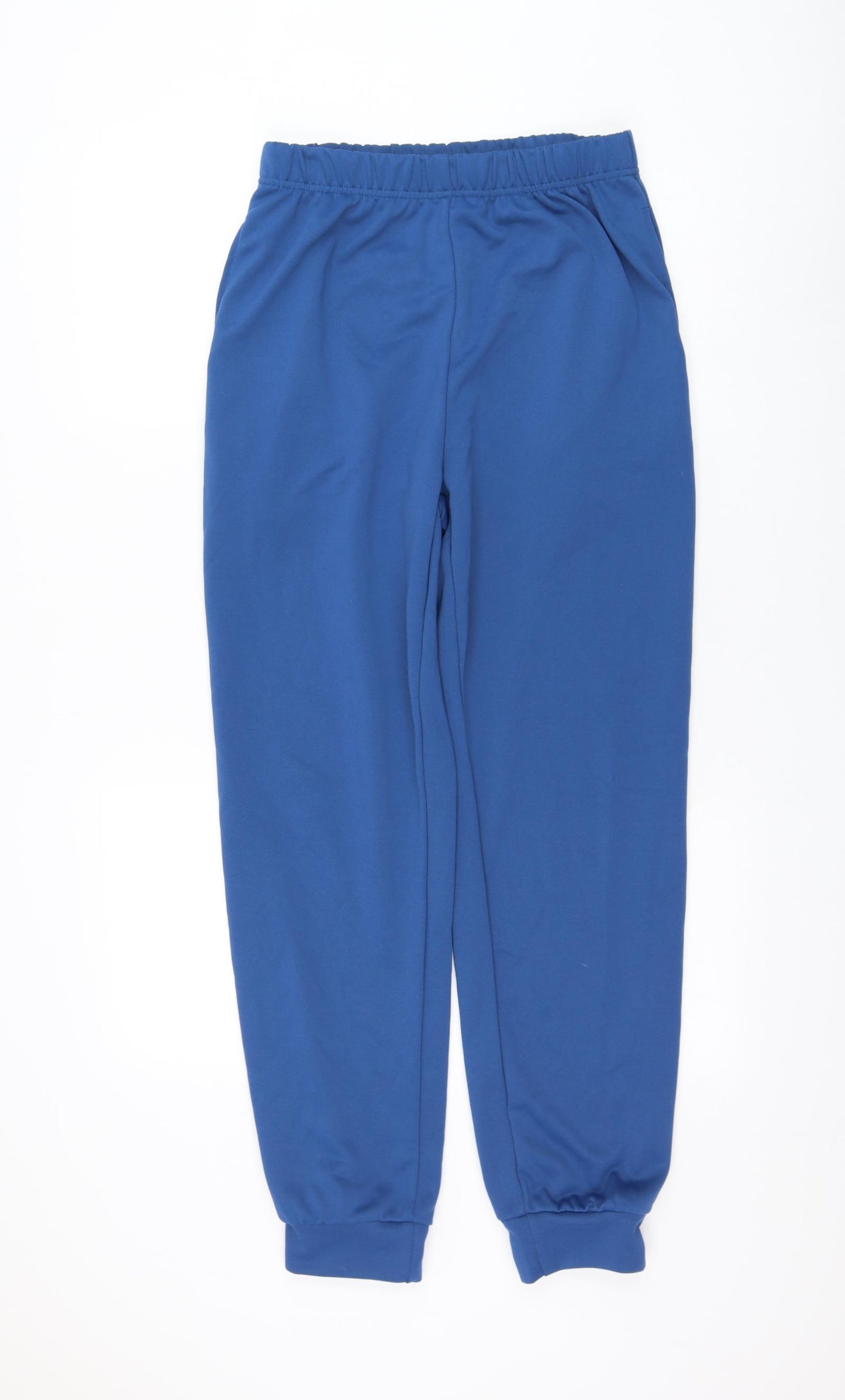SheIn Womens Blue Polyester Jogger Trousers Size M L28 in Regular