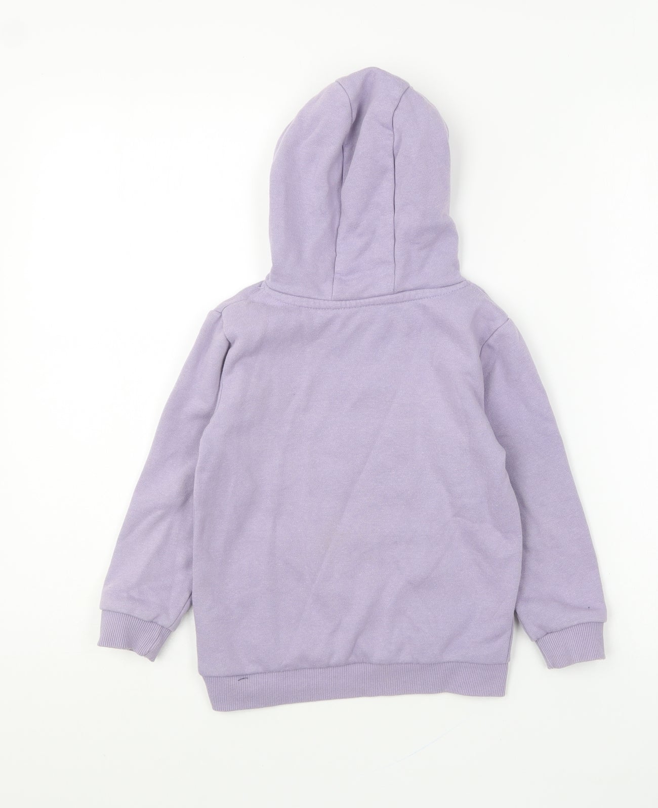 Dunnes Stores Boys Purple Cotton Pullover Hoodie Size 4-5 Years Pullover