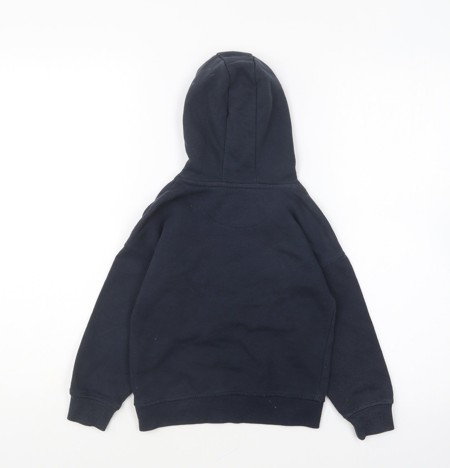 Primark Boys Blue Cotton Pullover Hoodie Size 4-5 Years Pullover - Future Hero