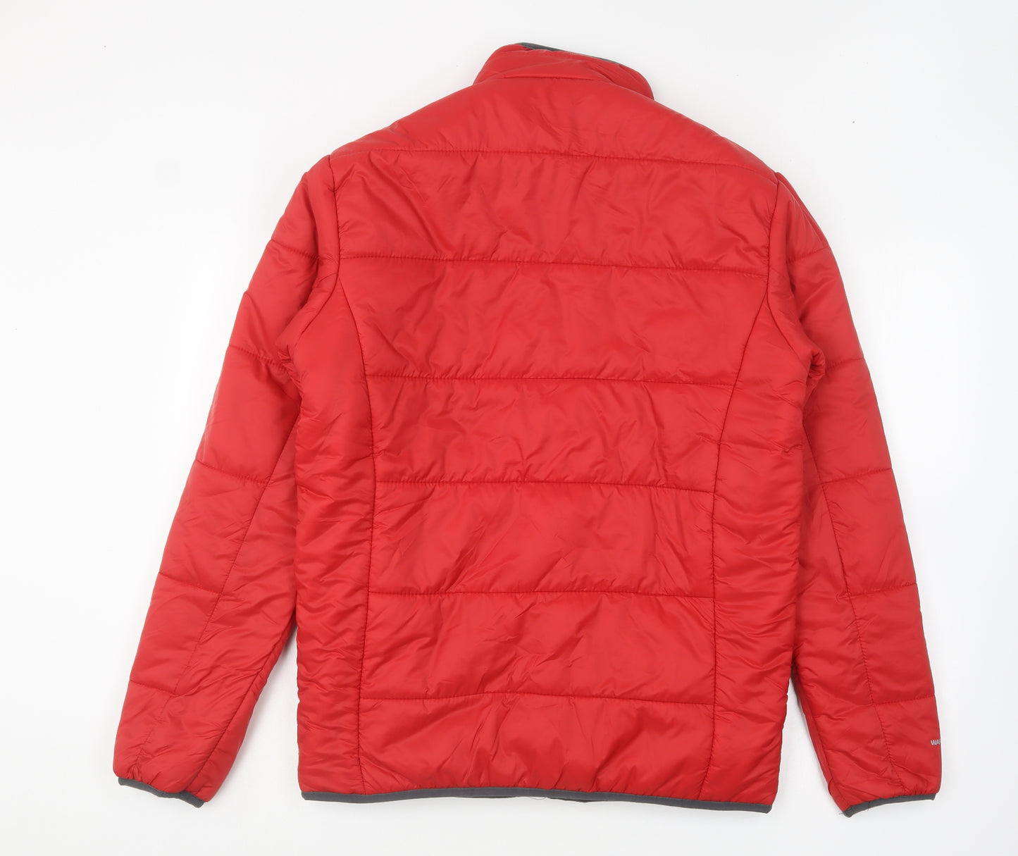 Regatta Mens Red Puffer Jacket Coat Size M Zip