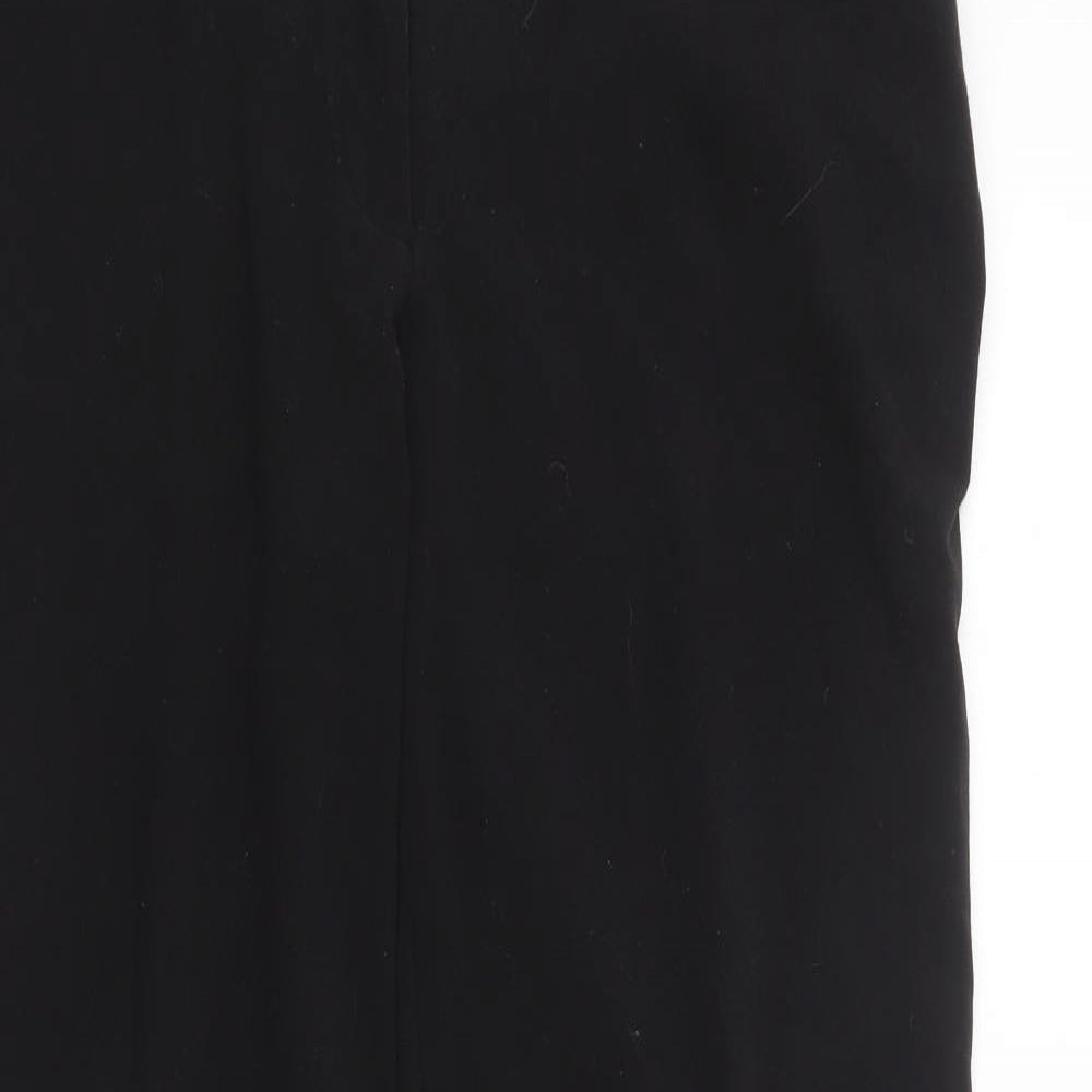 New Look Womens Beige Polyester Trousers Size 10 L30 in Regular Button
