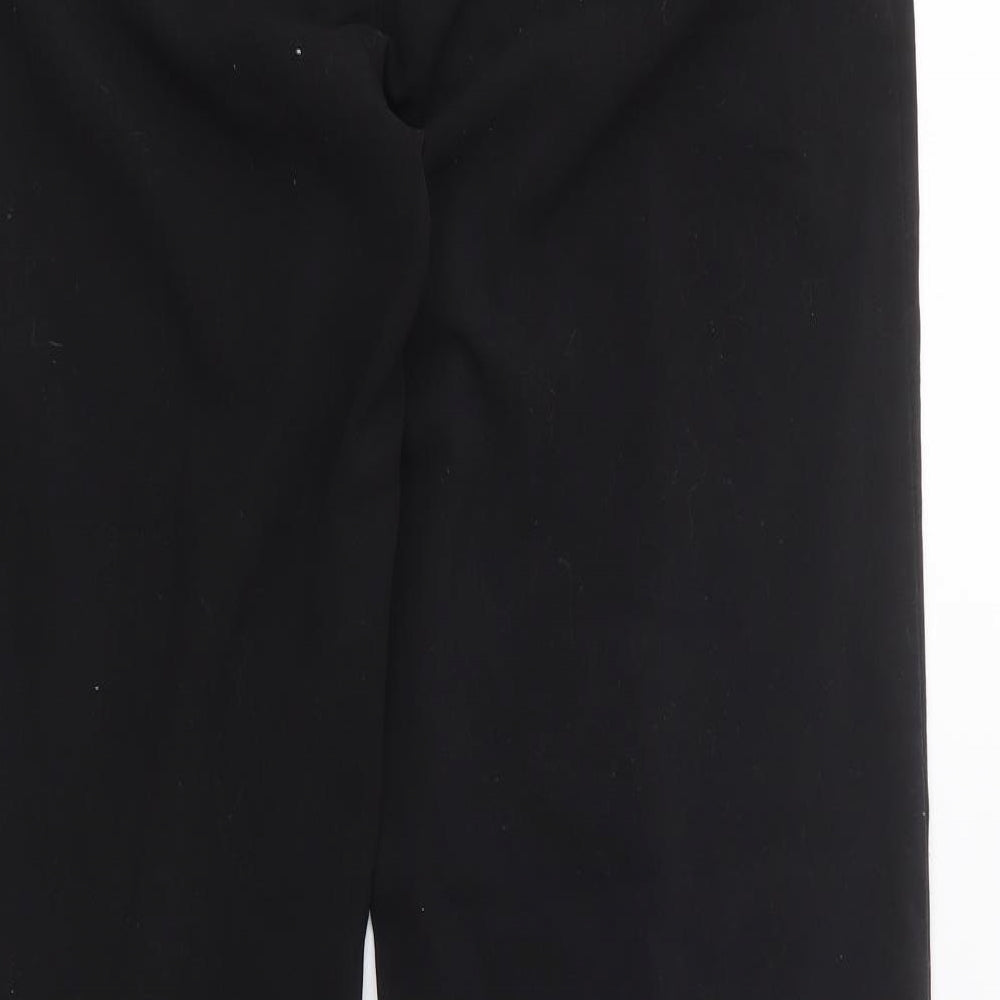 New Look Womens Beige Polyester Trousers Size 10 L30 in Regular Button