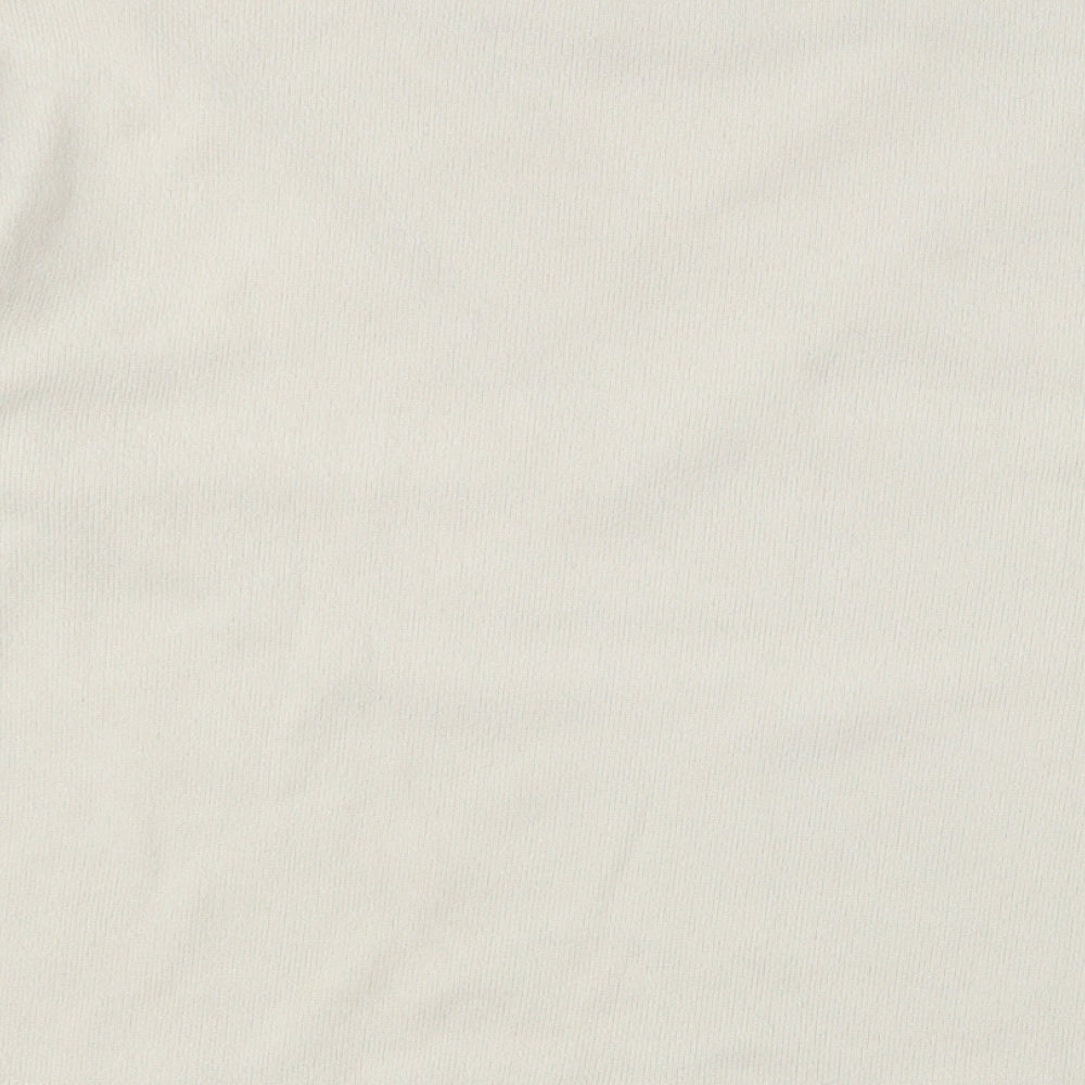 Dunnes Stores Womens Grey Round Neck Polyester Pullover Jumper Size M