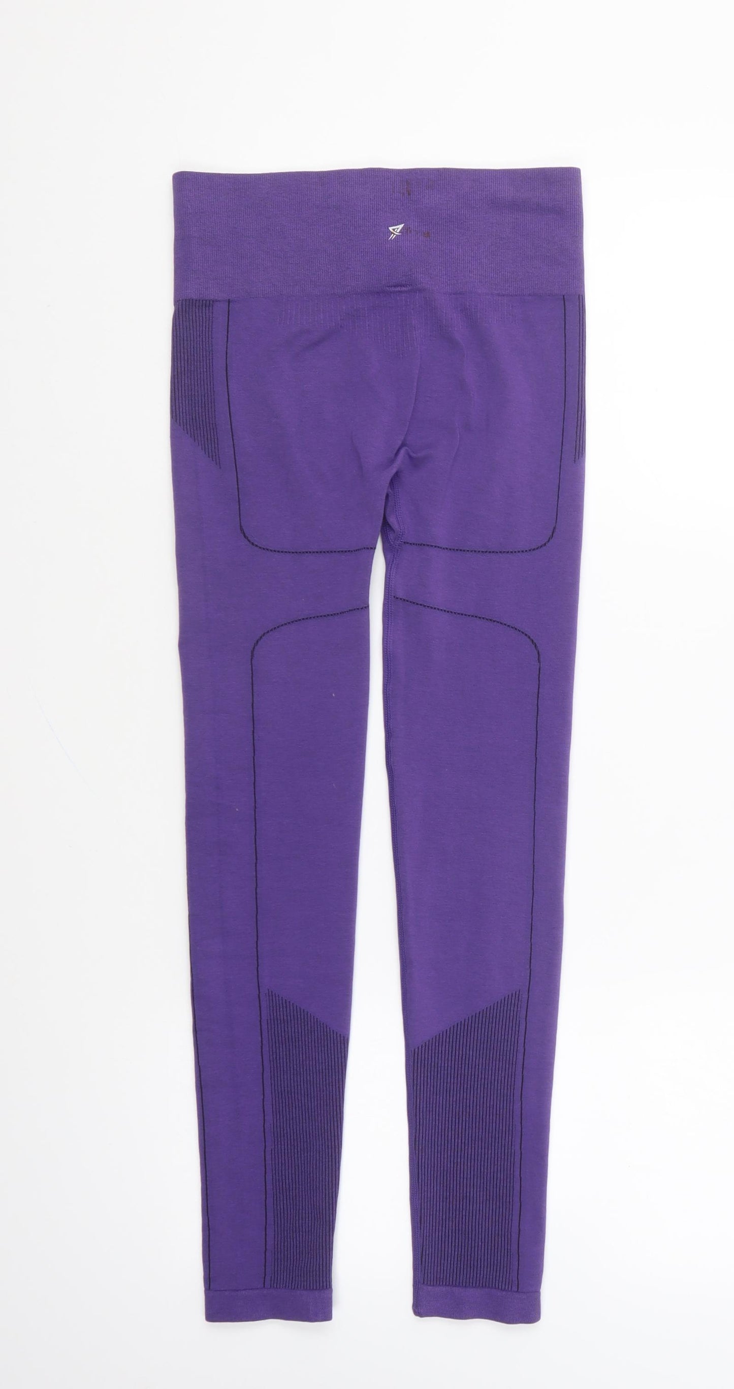 Primark Womens Purple Polyester Compression Leggings Size XS L25 in Regular Pullover