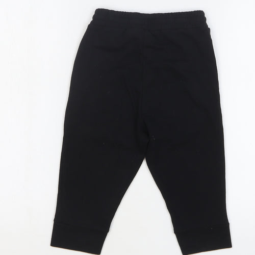 LA Gear Girls Black Polyester Pedal Pusher Trousers Size 7-8 Years Regular Drawstring