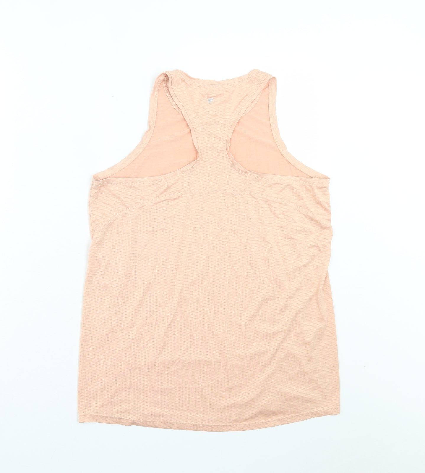 Primark Womens Pink Polyester Basic Tank Size S Scoop Neck Pullover