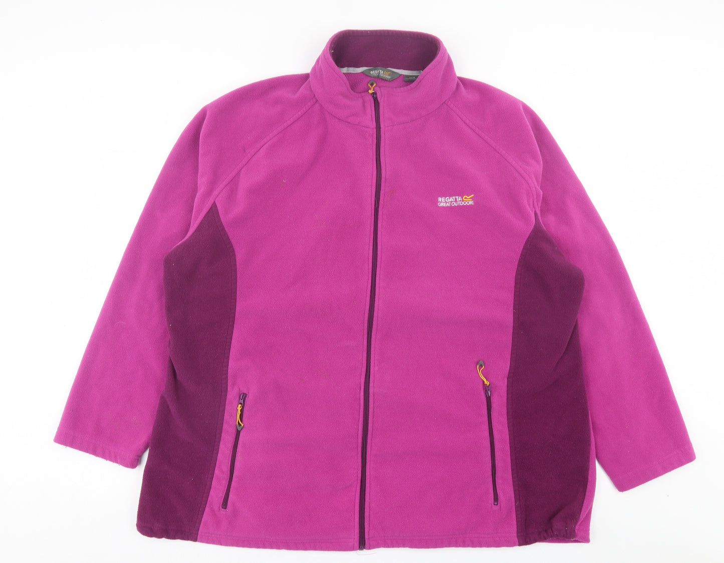 Regatta Womens Purple Jacket Size 26 Zip