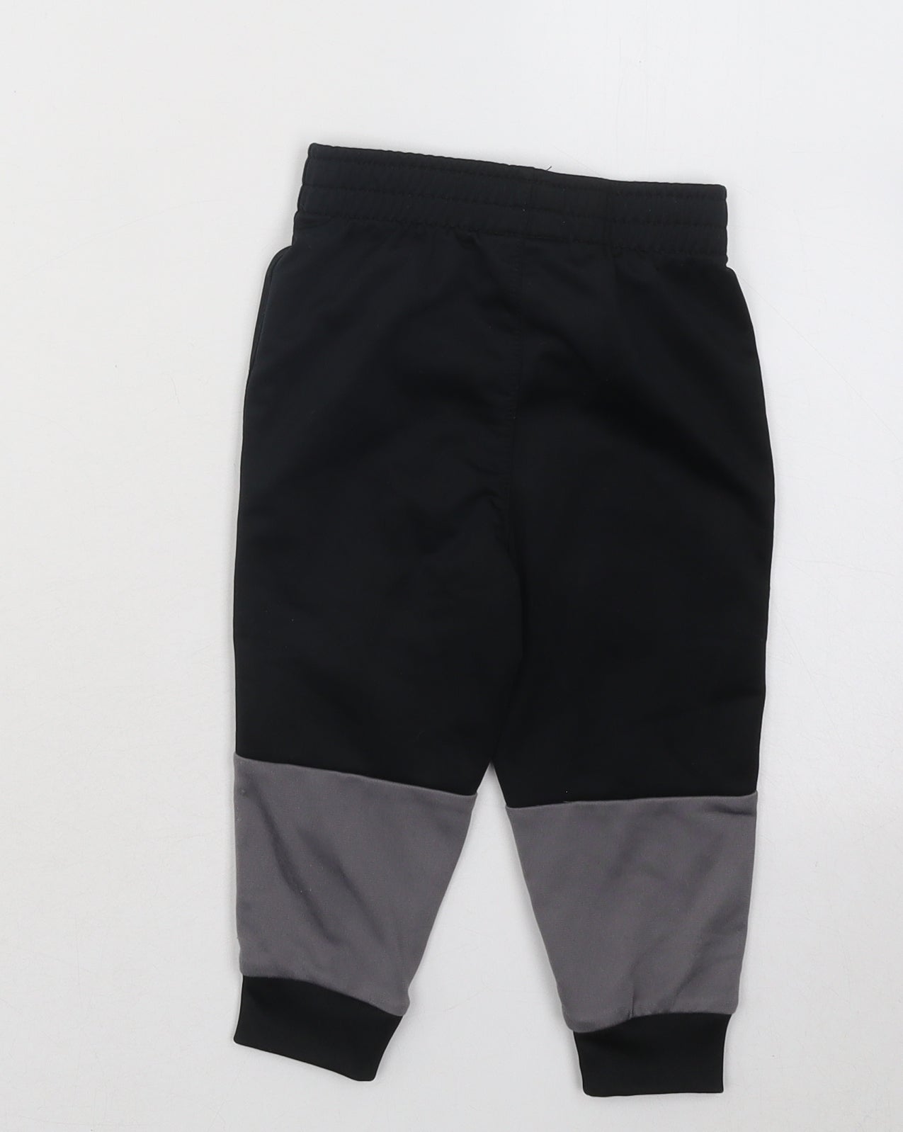 Nike Boys Black Colourblock Polyester Jogger Trousers Size 18 Months Pullover