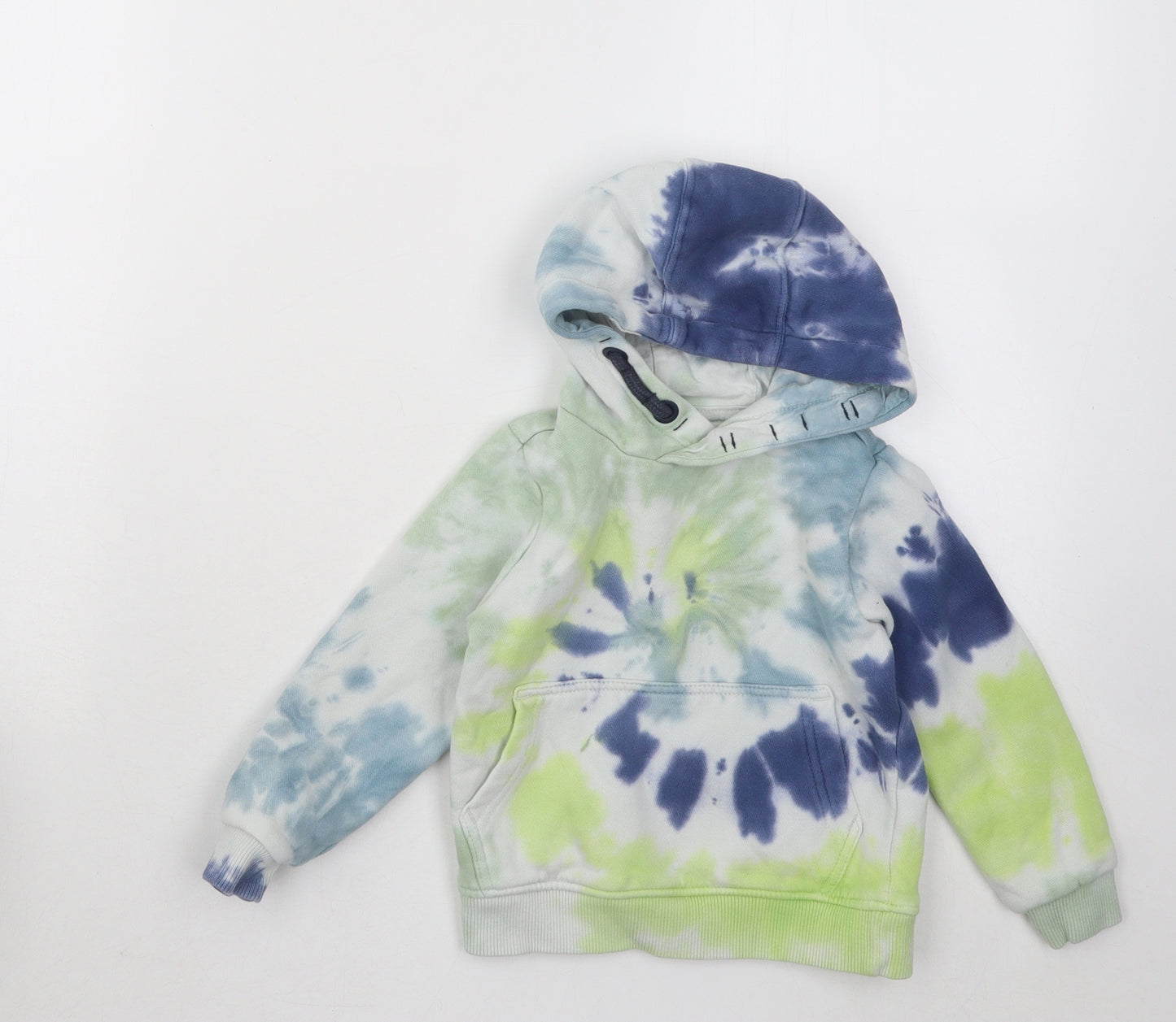 Nutmeg Boys Multicoloured Geometric Cotton Pullover Jumper Size 18-24 Months Pullover