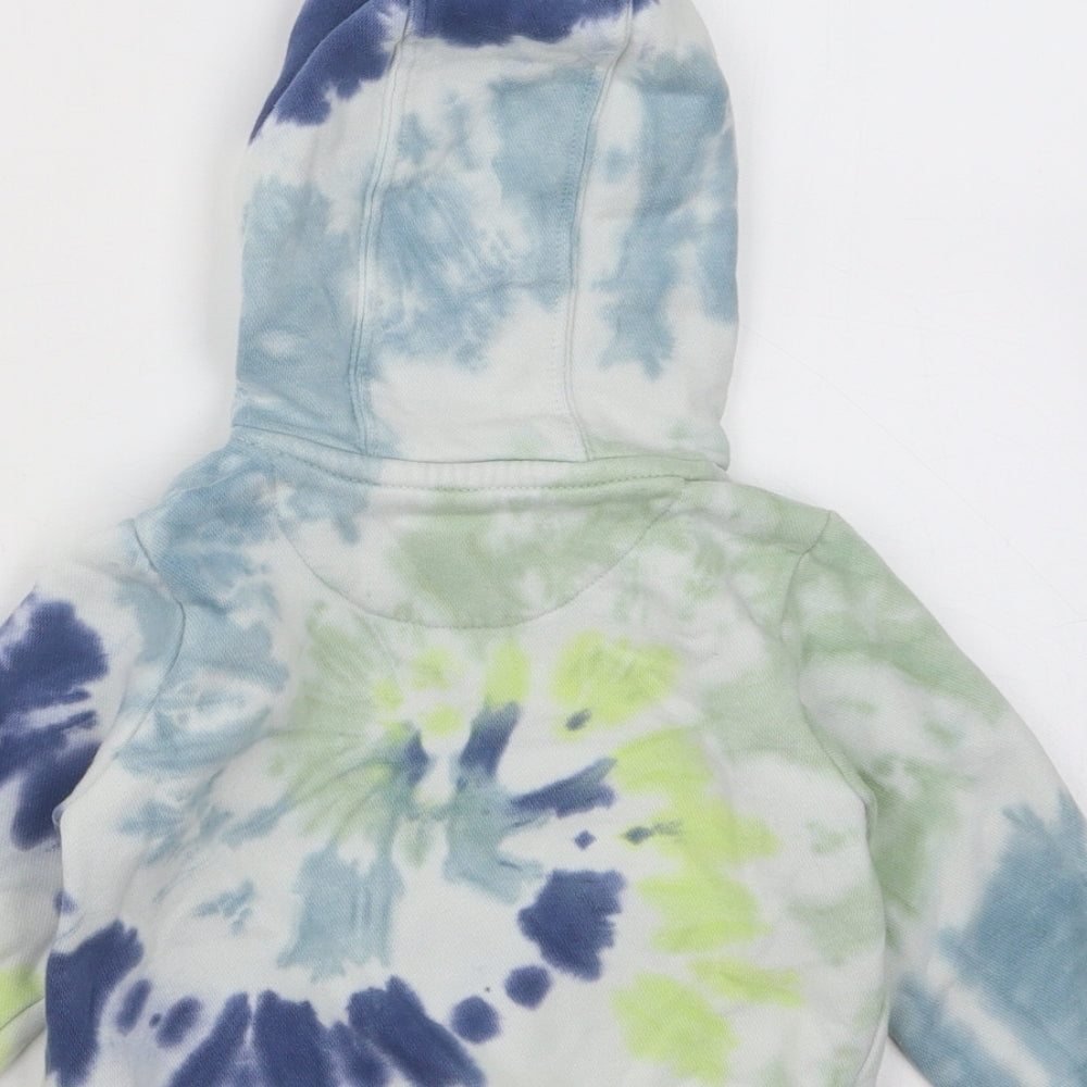 Nutmeg Boys Multicoloured Geometric Cotton Pullover Jumper Size 18-24 Months Pullover