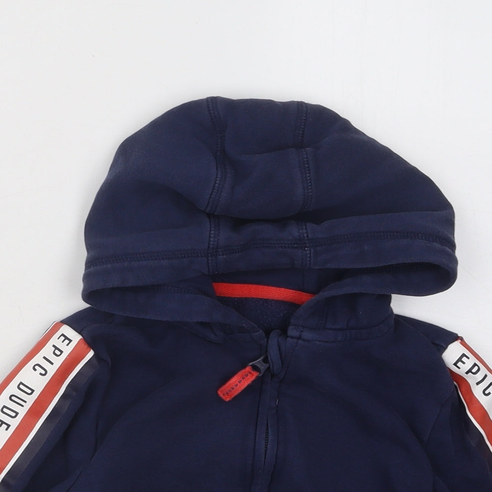 George Boys Blue Jacket Size 12-18 Months Zip - Epic Dude