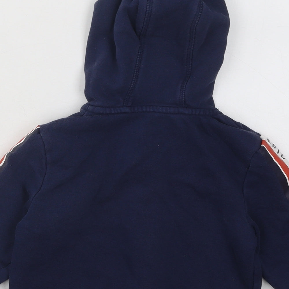 George Boys Blue Jacket Size 12-18 Months Zip - Epic Dude