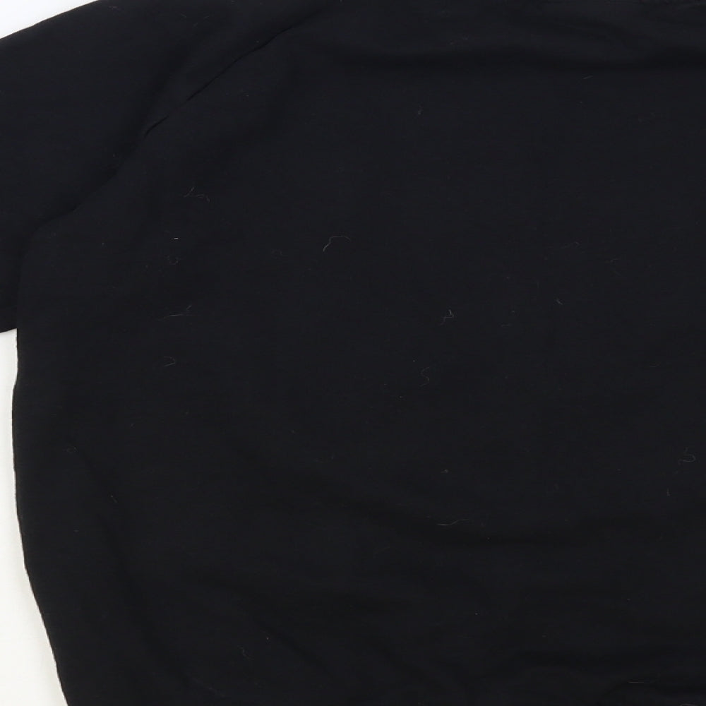 TU Boys Black Cotton Pullover Sweatshirt Size 11 Years Pullover - Star Wars