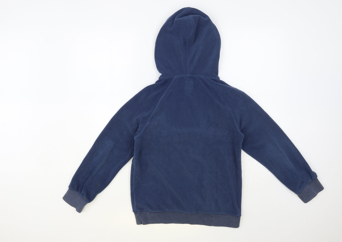 Joules Boys Blue Polyester Pullover Hoodie Size 11-12 Years Zip