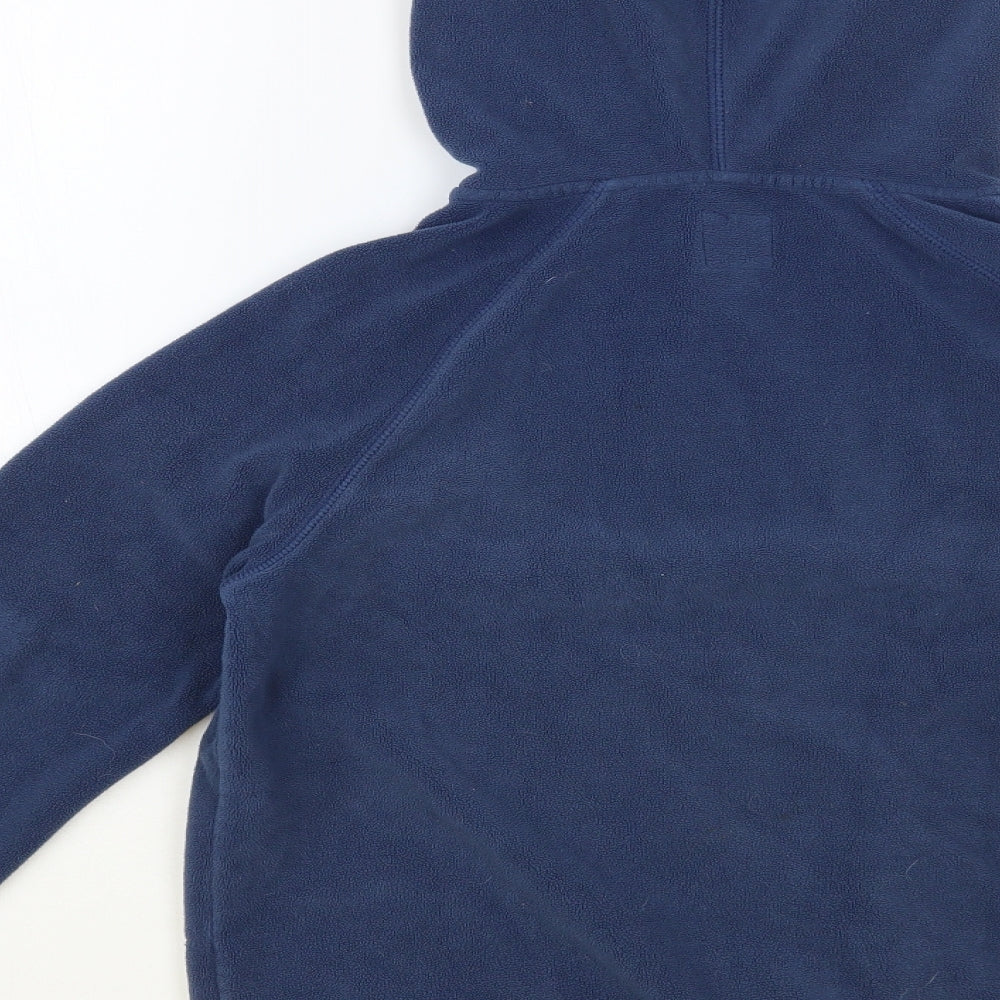 Joules Boys Blue Polyester Pullover Hoodie Size 11-12 Years Zip