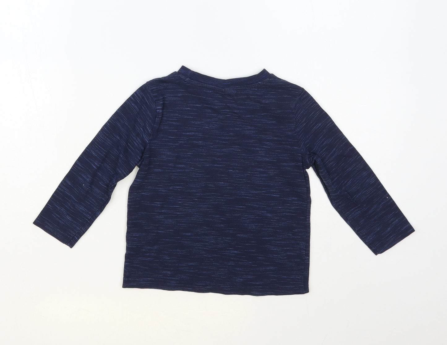 F&F Girls Blue Cotton Pullover T-Shirt Size 2-3 Years Crew Neck Pullover - Paw Patrol