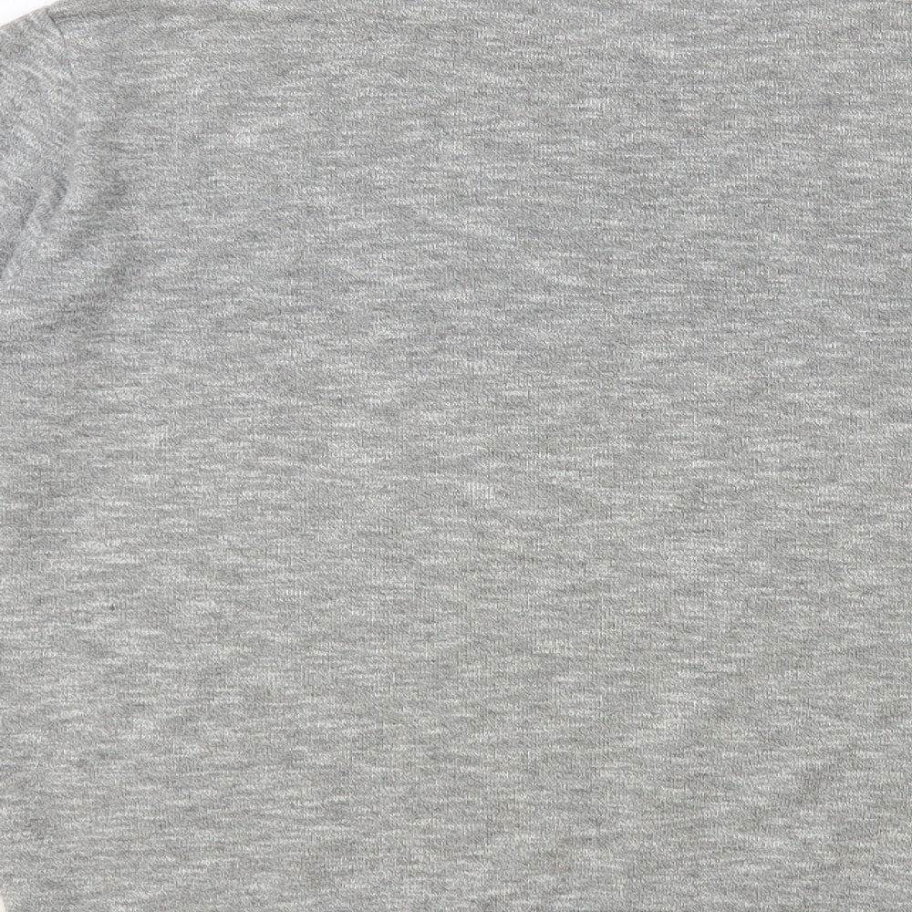 Cedar Wood State Mens Grey Cotton Pullover Sweatshirt Size L