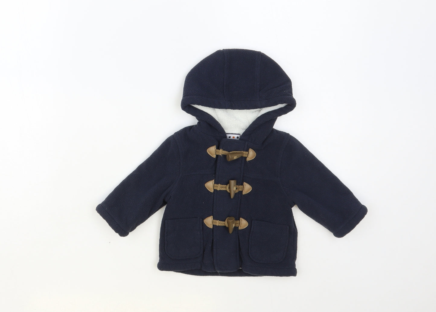 Early Days Baby Blue Basic Jacket Jacket Size 3-6 Months Button