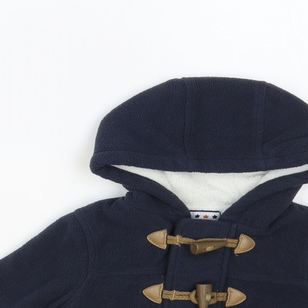 Early Days Baby Blue Basic Jacket Jacket Size 3-6 Months Button