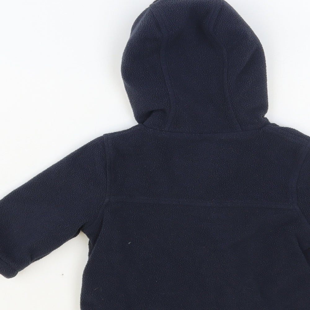 Early Days Baby Blue Basic Jacket Jacket Size 3-6 Months Button