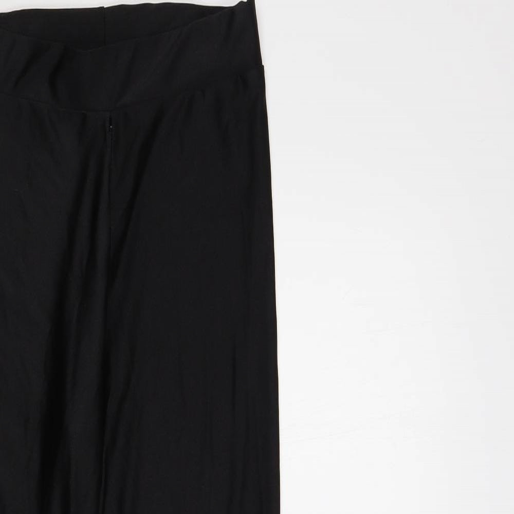 COLLUSION Womens Black Nylon Compression Leggings Size 6 L28 in Regular Pullover