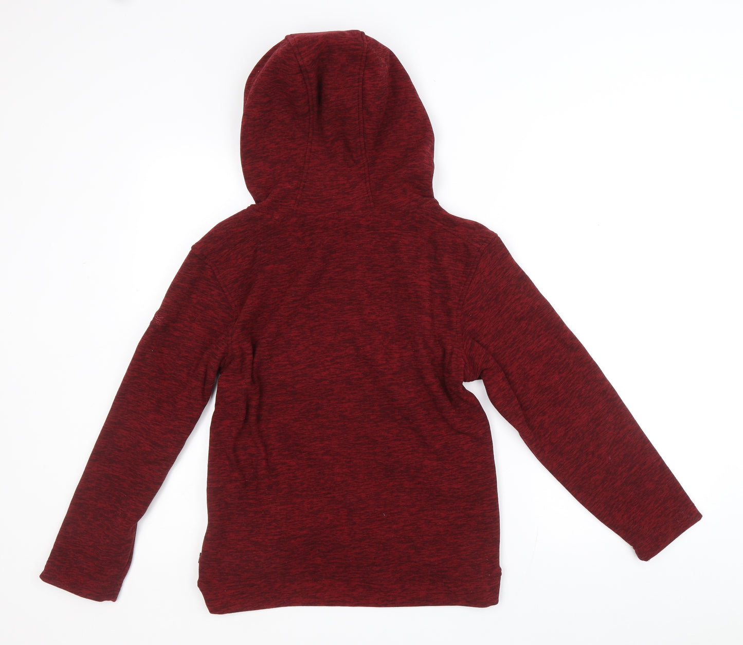 Regatta Girls Red Polyester Pullover Hoodie Size 13 Years Pullover