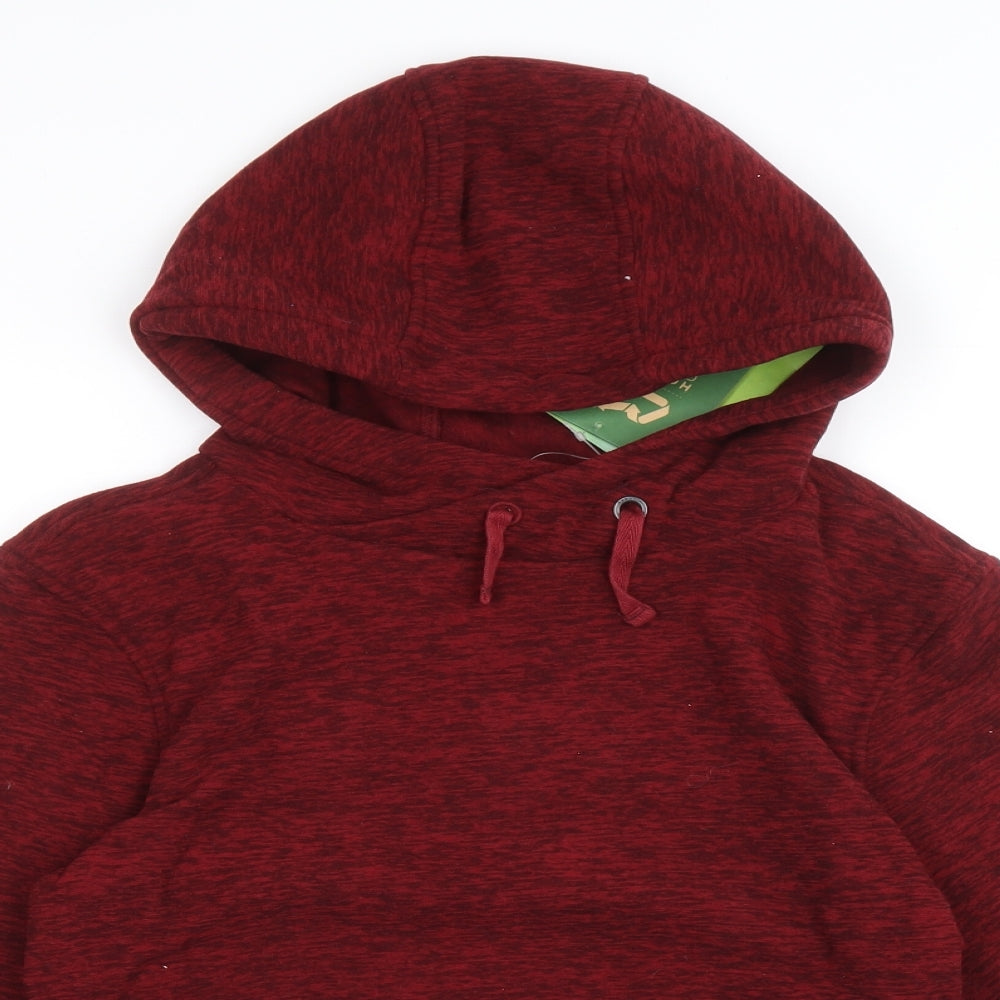 Regatta Girls Red Polyester Pullover Hoodie Size 13 Years Pullover