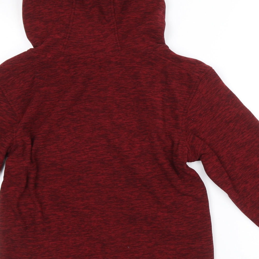 Regatta Girls Red Polyester Pullover Hoodie Size 13 Years Pullover