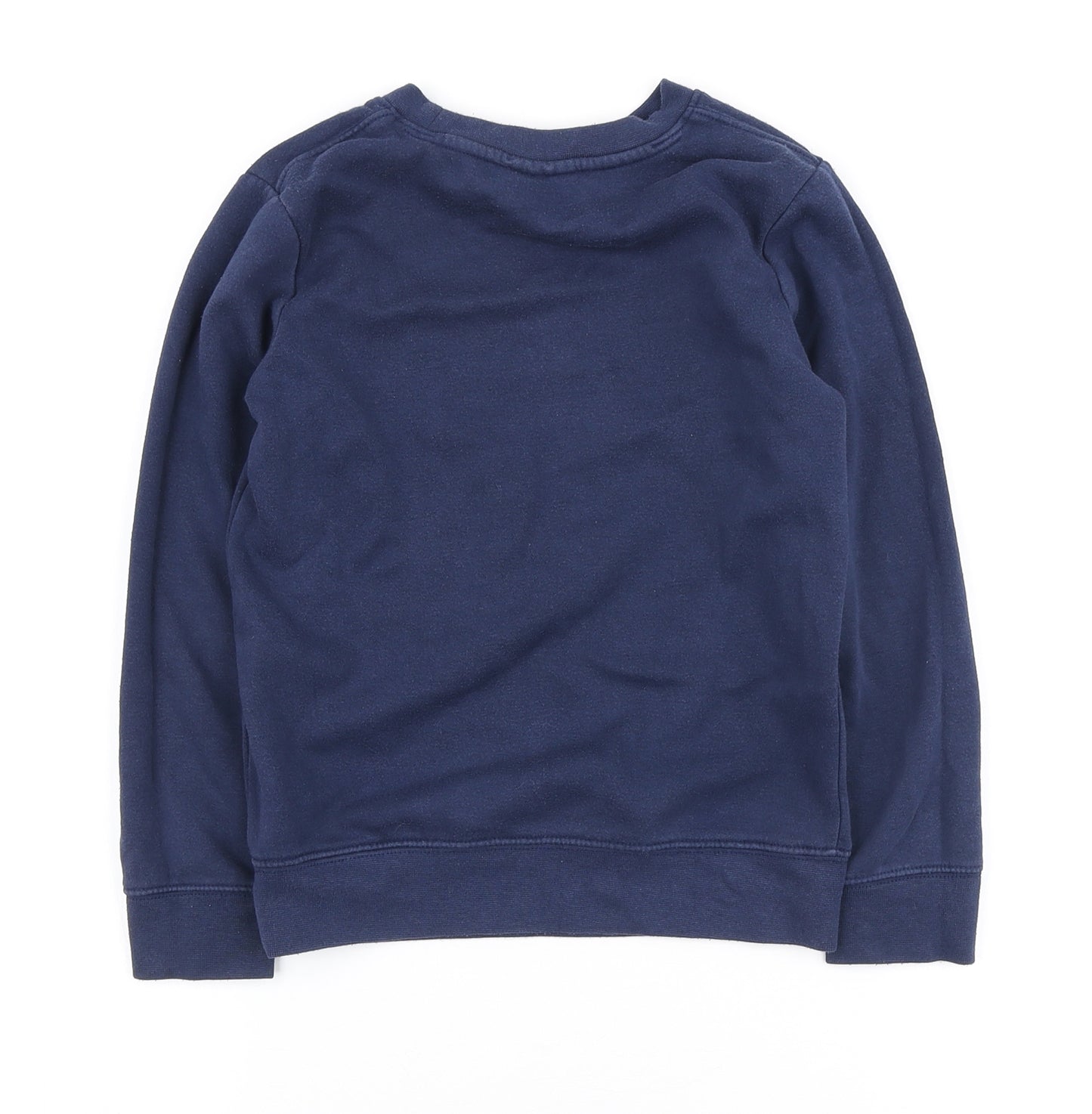 Nike Boys Blue Polyester Pullover Sweatshirt Size 6-7 Years