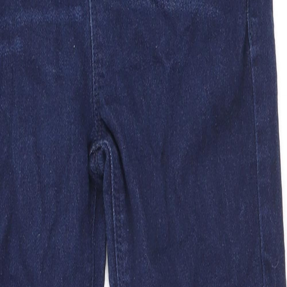 Dunnes Stores Boys Blue Polyester Straight Jeans Size 8-9 Years Regular Drawstring