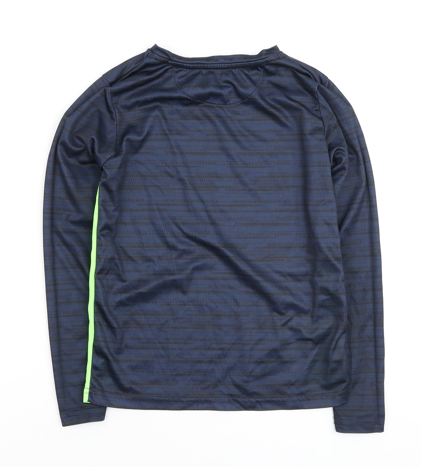 Dunnes Stores Boys Blue Polyester Basic T-Shirt Size 8-9 Years Round Neck - Ireland