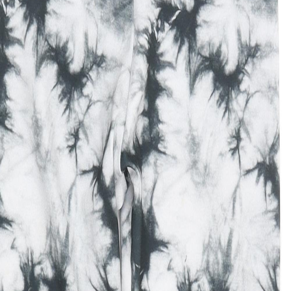 George Girls Grey Tie Dye Polyester Jegging Trousers Size 8-9 Years Regular - Leggings