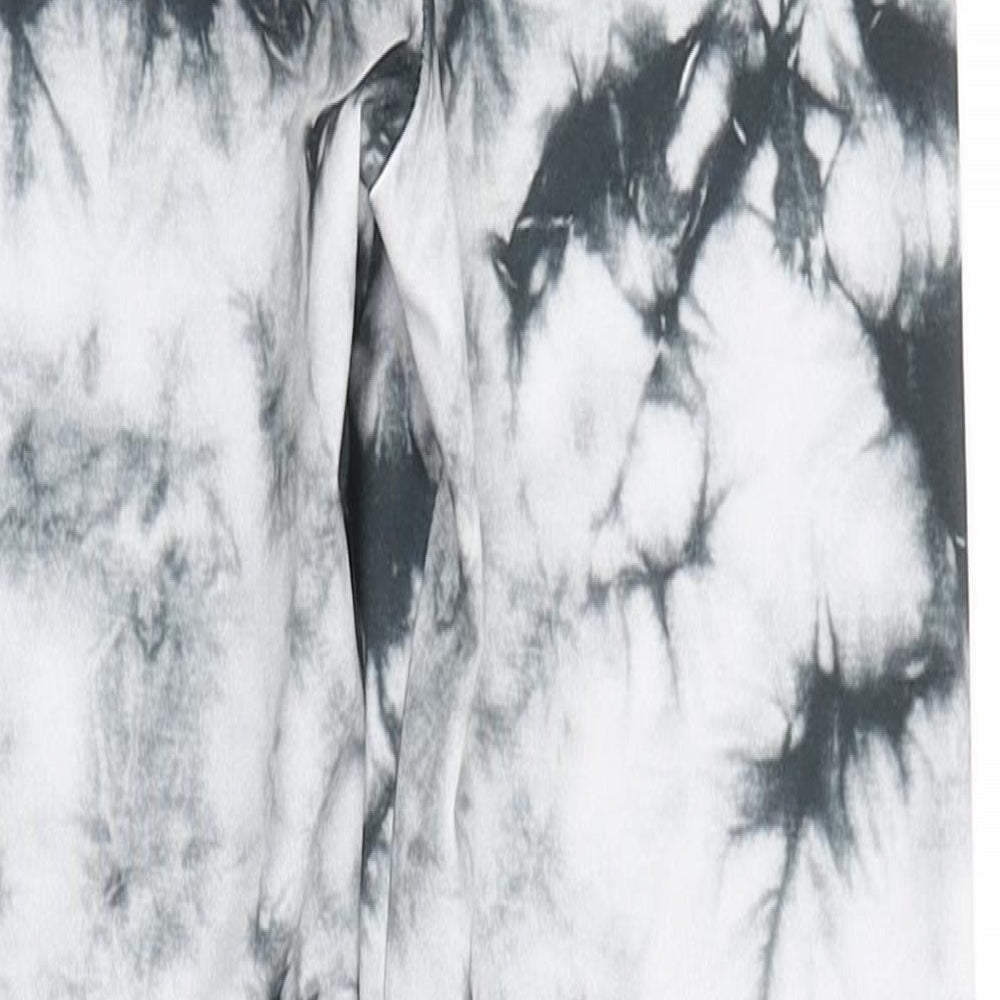 George Girls Grey Tie Dye Polyester Jegging Trousers Size 8-9 Years Regular - Leggings