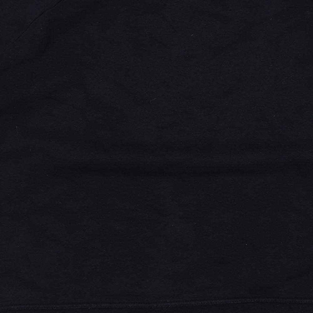 Nike Mens Blue Cotton Pullover Sweatshirt Size M