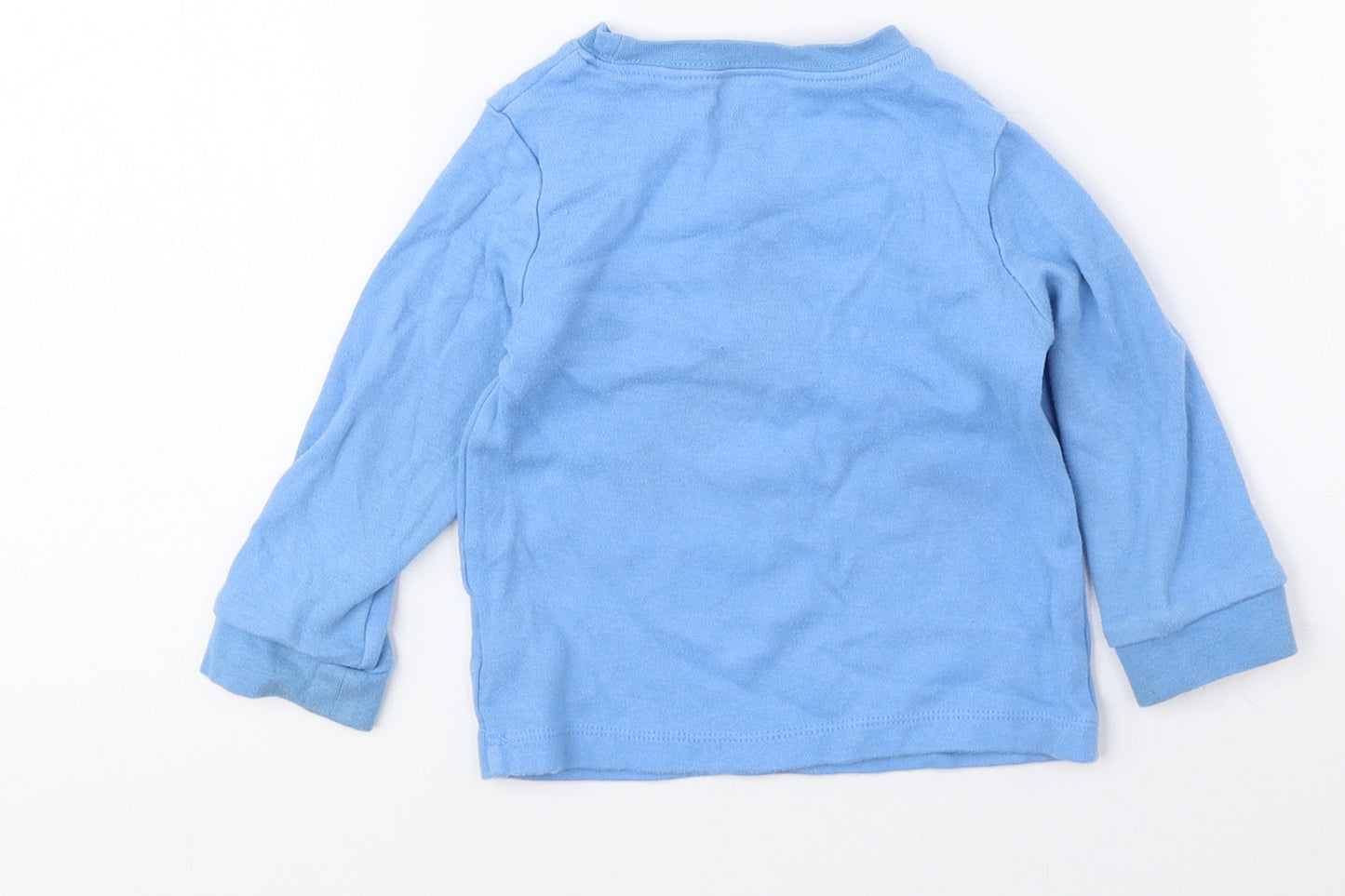 Disney Baby Boys Multicoloured 100% Cotton Basic T-Shirt Size 9-12 Months Crew Neck - Woody Toy Story