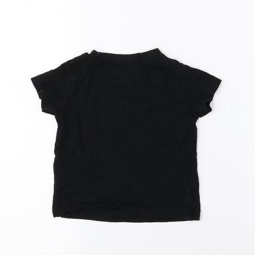 NEXT Girls Multicoloured 100% Cotton Basic T-Shirt Size 6-9 Months Crew Neck - Rad like Dad